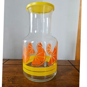 ▪️VINTAGE▪️ Libbey of Canada Juice Carafe with Lid